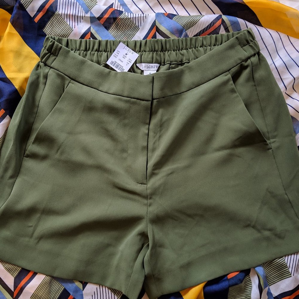 Forest Green J Crew Shorts